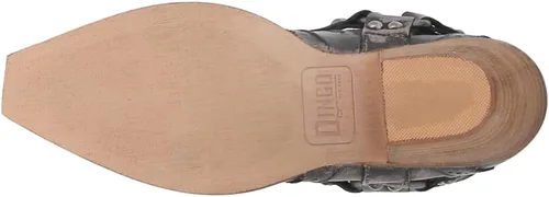 Vista 5 de Dingo Mujeres Gummy Bear Snip Toe Casual Botas Tobillo Tacón medio 2-3" - Azul, Azul