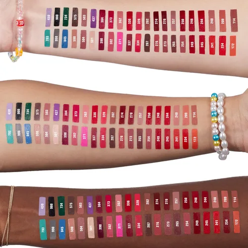 Vista 4 de 3INA The Lipstick - Lápiz labial hidratante para mujer, acabado satinado semimate con 5 horas de uso prolongado, altamente pigmentado y cómodo 245