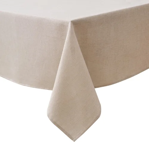 Vista 30 de NLMUVW Mantel de Lino Marrón para Mesas Redondas, Mantel Pequeño Color Chocolate, Cubierta de Mesa Estilo Granja para Cocina, Comedor, Café, 36