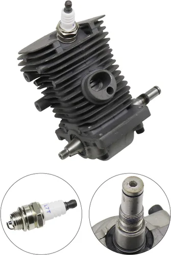Vista 4 de Motor motor 38MM cilindro pistón cigüeñal para STIHL MS170 MS180 018 motosierra pieza de repuesto