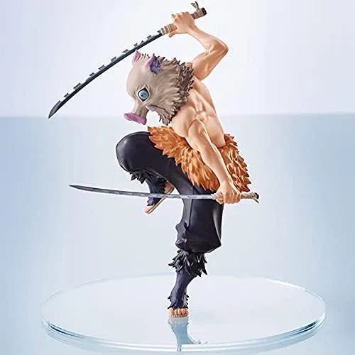 Vista 2 de Demon Slayer ConoFig Inosuke Hashibira - Figura sin escala de aproximadamente 5.1 pulgadas