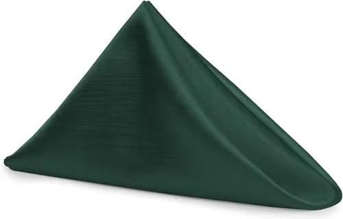 Vista 95 de Ultimate Textile -1 docena - Reversible Shantung Satin - Majestic - Servilletas de tela Majestic de 17 x 17 pulgadas color azul pizarra
