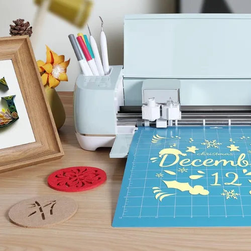 Vista 4 de REALIKE - Alfombrilla de corte LightGrip de 12 x 12 pulgadas compatible con Cricut Maker 3/Maker 4/Maker/Explore 3/4/Air 2/Air/One (3 alfombrillas)