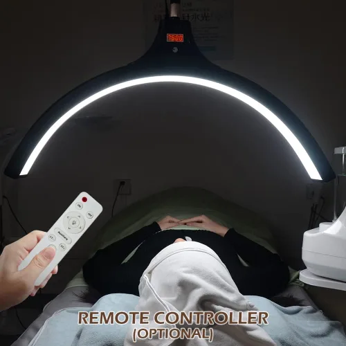 Vista 5 de FG-620L - Lámpara de pie LED para esteticistas, luz de tatuaje, lámpara de maquillaje LED, lámpara de luna facialista, iluminación para belleza