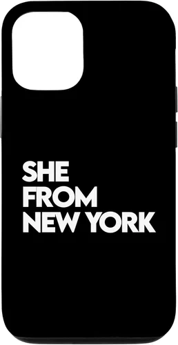 Vista 28 de She from New York Shirt, She's from NY NYC, Bronx, 713 832 Case for iPhone 17