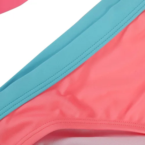 Vista 6 de DUSISHIDAN Traje de baño de dos piezas para niñas