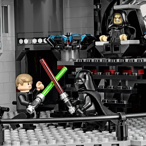 Vista 4 de Set de construcción LEGO Star Wars Death Star 75159 Estación Espacial con minifiguras de Star Wars para niños y adultos (4016 piezas)