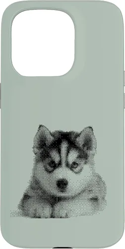 Vista 14 de Chic Husky Puppy - Funda para iPhone 16