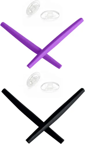 Vista 23 de Mryok Kits de boquillas de repuesto para gafas de sol Oakley Whisker - Opciones Negro