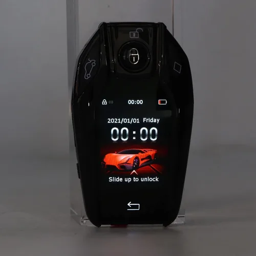 Vista 5 de TK800 - Llave de coche con control remoto inteligente, pantalla táctil LCD universal TK800+, entrada remota sin llave para todos los botones