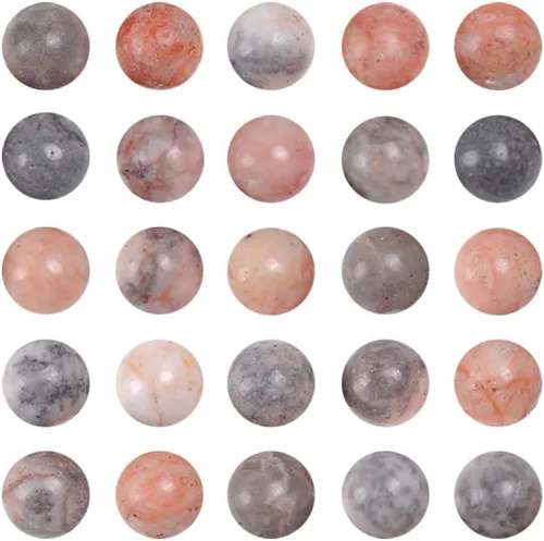 Vista 8 de Cuentas de turmalina negra genuina para pulseras, cuentas de piedras preciosas naturales y potentes para la fabricación de joyas