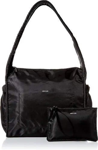 Vista 6 de Anne Klein Hobo de nailon suave con hombros