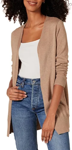 Vista 25 de Amazon Essentials - Suéter tipo cárdigan ligero con parte delantera abierta, para mujer (disponible en talla extragrande)