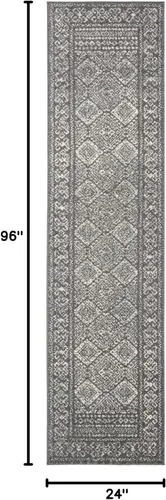 Vista 244 de Safavieh - Alfombra decorativa de la colección Tulum, modelo TUL264F, estilo marroquí, bohemio y desgastado, no suelta pelusa, para sala, vestíbulo