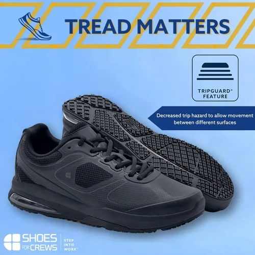 Vista 3 de Shoes for Crews Evolution II, tenis de trabajo antideslizantes para hombre
