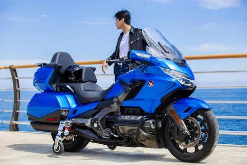Vista 4 de GLK Tren de aterrizaje para motocicleta para Indian Roadmaster Cromo Titanio Ruedas de seguridad con extensión y retracción automática