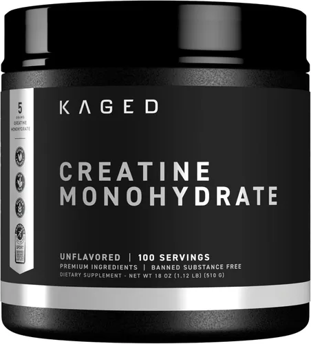 Vista 10 de Kaged Monohidrato de creatina + tecnología de absorción máxima 25