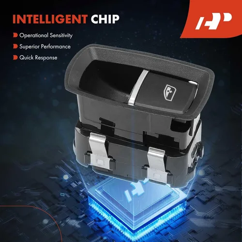 Vista 6 de A-Premium Interruptor de ventana eléctrico compatible con Porsche 911 2012 2013 2014 2016, Cayenne 2011-2016, compatible con Panamera 2010-2016