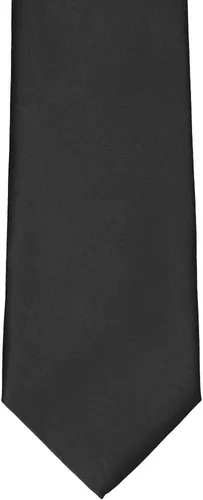 Vista 516 de tiemart Corbata de color sólido para hombre Longitud estándar
