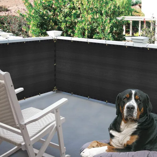 Vista 6 de DearHouse - Protector de pantalla para balcón, protección contra el sol para porche, para exteriores, patio, balcón para protegerse del sol