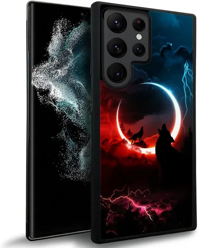 Vista 18 de Funda compatible con Samsung Galaxy S23 Ultra, fundas de teléfono de fútbol americano para hombres y mujeres, goma de silicona suave completa