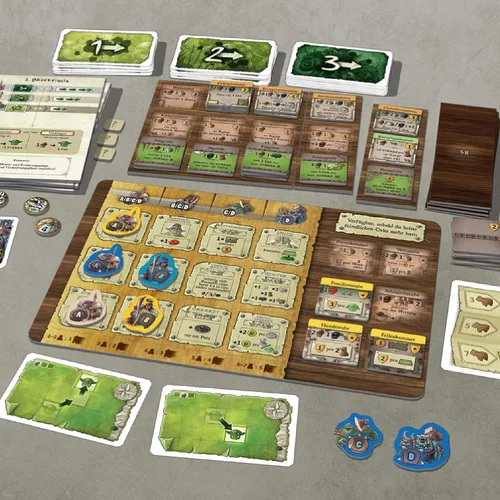 Vista 4 de Lookout Caverna The Cave Farmers Frantic Fiends - Expansión del juego de mesa Juego de estrategia de agricultura cooperativa para adultos y niños