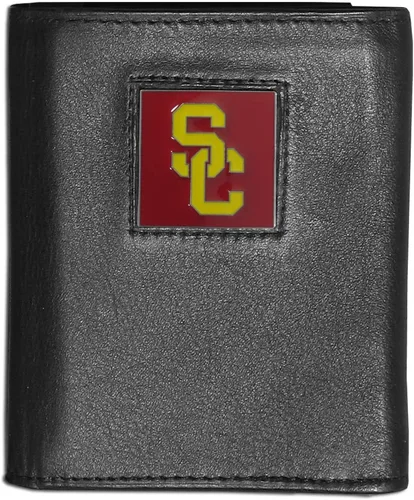 Vista 8 de Siskiyou Cartera triple de cuero de lujo