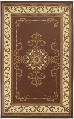 Vista 17 de SUPERIOR Alfombra Tradicional Santa Fe Colección 3 x 5 - Rojo