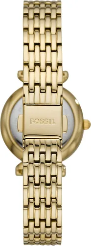 Vista 3 de Fossil Carlie Mini Reloj casual de cuarzo de acero inoxidable para mujer