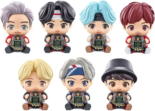Vista 7 de Tamagotchi Nano x BTS TinyTAN Hugmy Tamagotchi J-Hope ver. Figura de vinilo (88872)