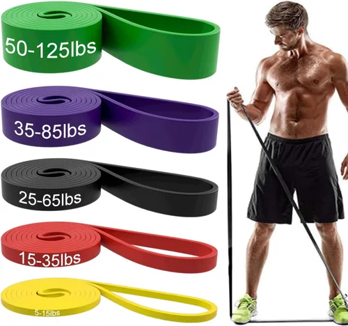 Vista 16 de Resistance Bands, Pull Up Assist Bands - Workout Bands, Eexercise Bands, Long Resistance Bands Set for Working Out, Fitness, Training, Physical