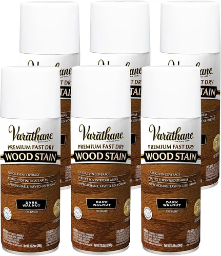 Vista 22 de Varathane Premium - Tinte para madera de secado rápido en aerosol, 10.25 onzas, ébano