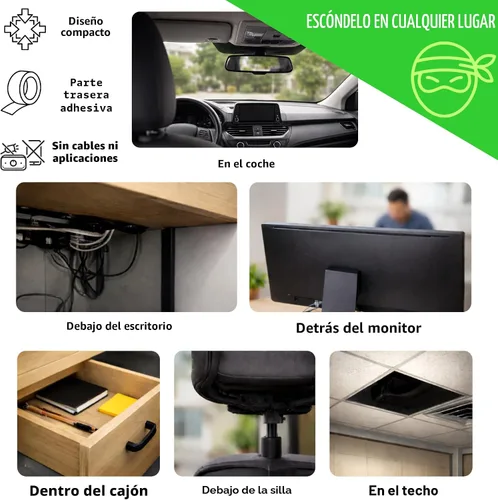 Vista 9 de FUN delivery: Bleepin' Batería Oculta Molesto Humo Alarma Pitido Broma Broma Sonido Mordaza