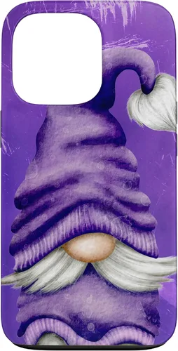Vista 10 de Cute Gnome Graphic for Gardener and Spring and Summer Purple Case for iPhone 17