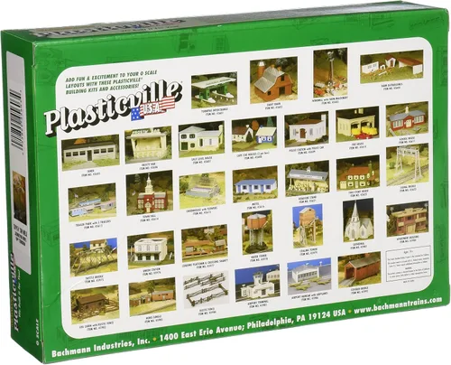 Vista 2 de Bachmann Trains - Construcciones de plástico de Estados Unidos - Kits clásicos - Molinillo de viento con maquinaria de granja - Escala O