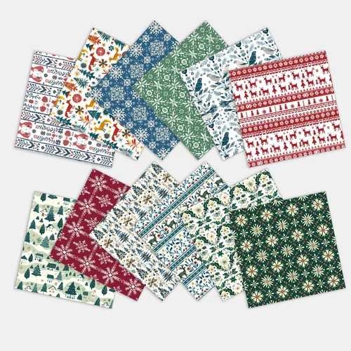 Vista 7 de 24 hojas de papel para álbumes de recortes de Navidad, patrones de 6 pulgadas, suministros diseñados para San Valentín, Navidad, manualidades