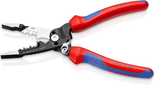 Vista 6 de KNIPEX Tools - Juego de tijeras de cables y pelacables (8 pulgadas)