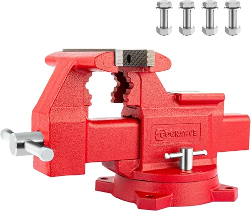 Vista 13 de Tornillo de banco de posicionamiento COGNATIVE 5" UPG 360°, fuerza de 8800LB