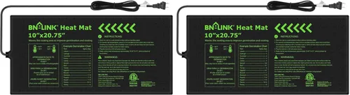 Vista 10 de BN-LINK Tapete Térmico Duradero para Plántulas para Inicio de Semillas 10" x 20.75", Tapete de Calentamiento Impermeable Almohadilla