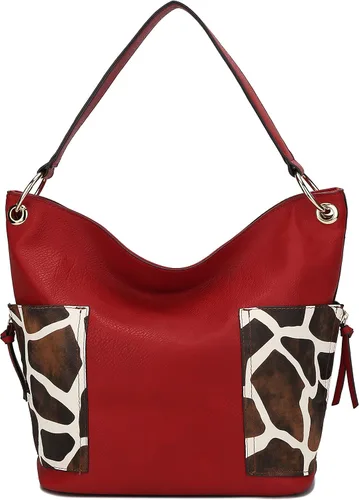 Vista 6 de MKF Hobo - Bolso para mujer, piel sintética, con asa superior