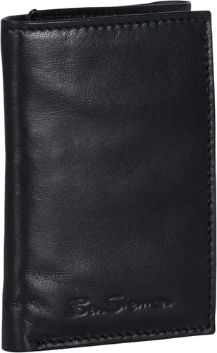Vista 4 de Ben Sherman Mens Manchester Slim Bifold Full-Grain Leather RFID Minimalist Gift Box Wallet