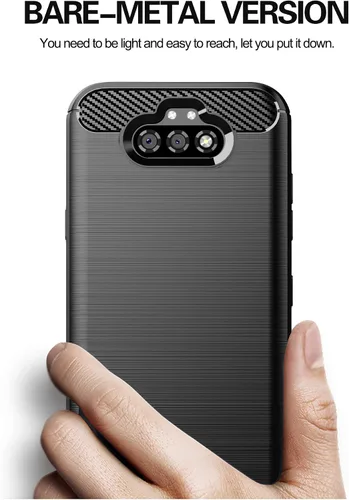 Vista 4 de Asuwish Compatible con LG K31/Phoenix 5/Fortune 3/Risio 4 Protector de pantalla de vidrio templado y accesorios de celda de silicona delgada de goma
