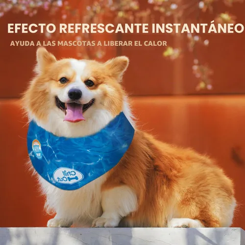Vista 5 de Bandana con hielo refrescante para relajarse de All for Paws, S