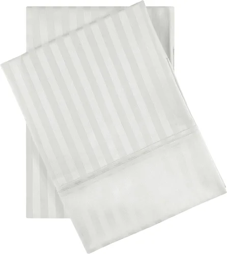 Vista 11 de Superior Fundas de almohada de algodón egipcio de 600 hilos, estándar, marfil, juego de 2 piezas
