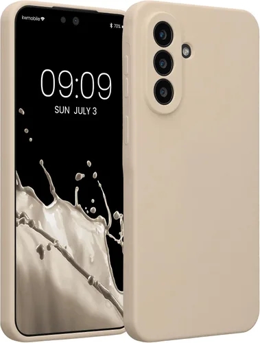 Vista 38 de kwmobile Funda compatible con Samsung Galaxy A13 4G - Funda delgada de silicona TPU - Acabado suave al tacto - Amarillo radiante
