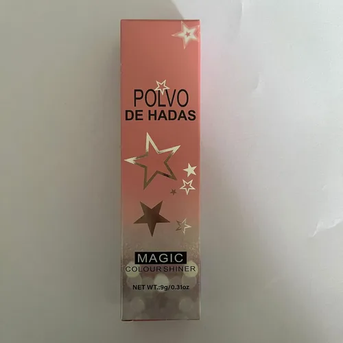 Vista 2 de 2 unidades de Polvo De Hadas Fairy Dust polvo resaltador - Polvo para contornear todo el cuerpo y clavícula perlado para cara y ojos, purpurina #01