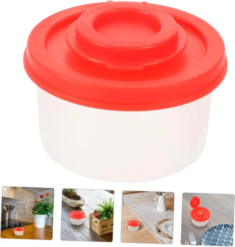 Vista 7 de UPKOCH 2pcs Mini Spice Jar Xiaoxiang Pp Viaje Botella