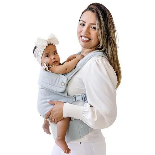 Vista 8 de Ava & Oliver Essential Portabebés – Portabebés ergonómico, saludable para la cadera, suave y estructurado para bebés y niños pequeños