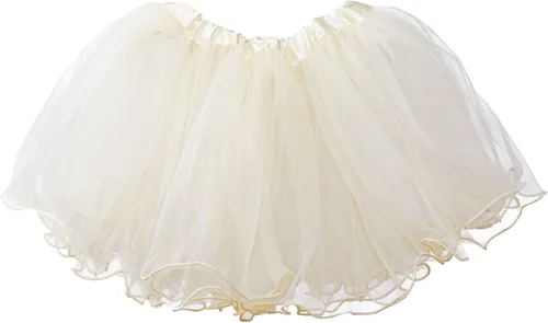 Vista 15 de My Lello Tutú de 3 capas con borde de volantes para niñas pequeñas (4 meses - 3T)