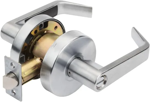 Vista 10 de Dynasty Hardware Cerradura de puerta de aula con llave, compatible con ADA, mango de bloqueo resistente de grado 2 para escuela, aula